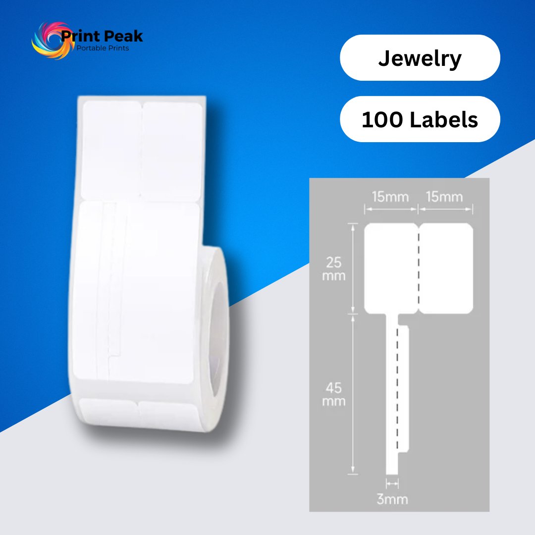 PrintPeak Thermal Printer Labels: All label options - Print Peak