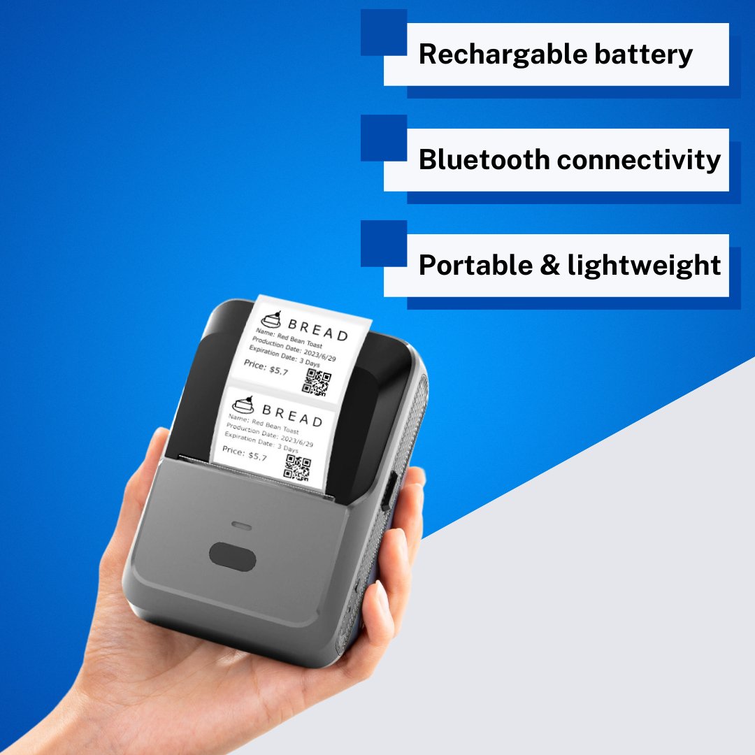 The 'Paper Pro' Thermal Label Printer - Compact & Versatile Labeling S