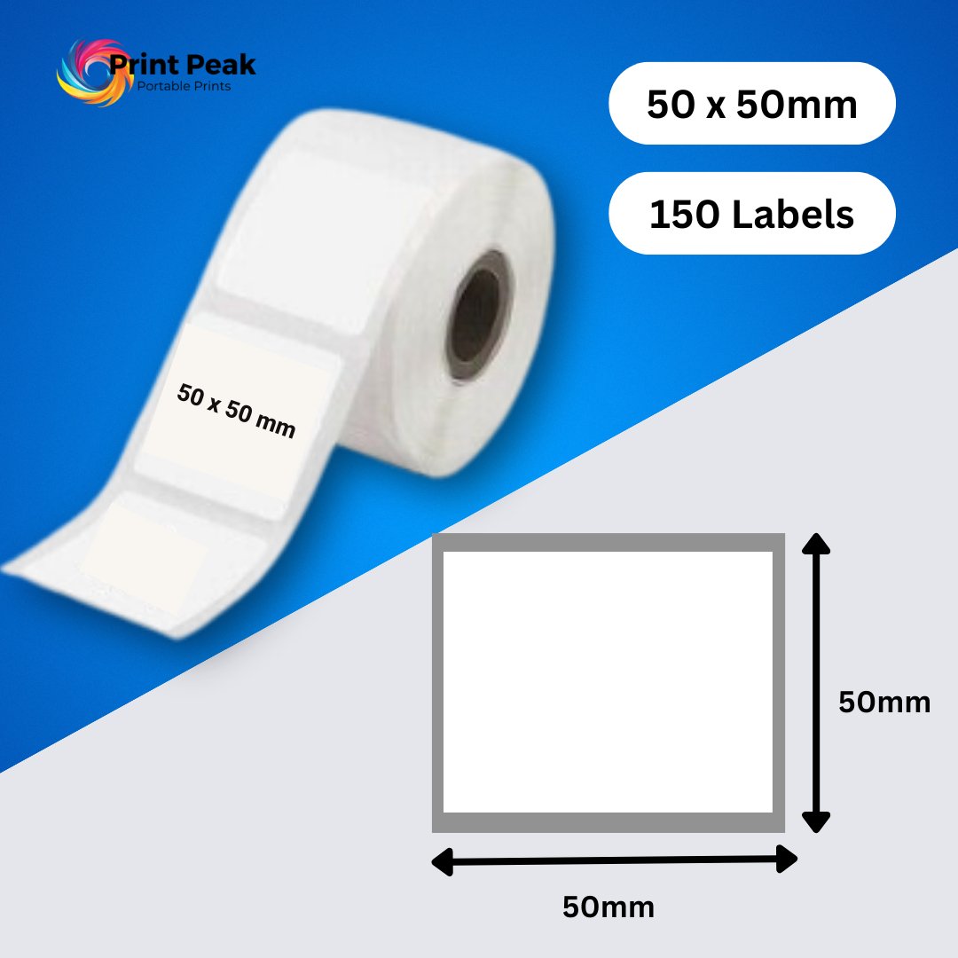 PrintPeak Thermal Printer Labels: All label options - Print Peak