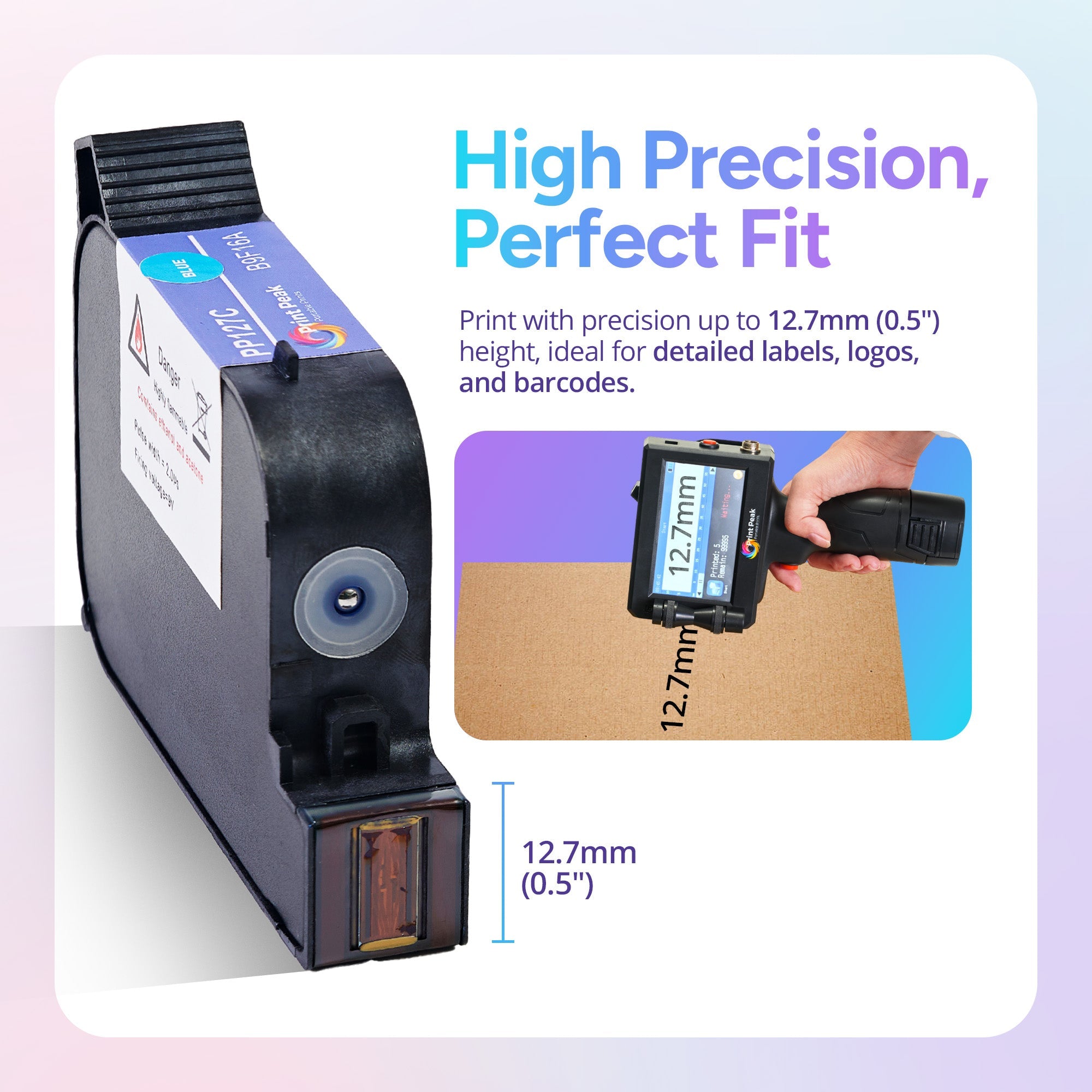 Fast-Dry-Eco-Solvent-Colorful-Ink-Cartridge-for-the-Hero-&-Super-Hero-Handheld-Inkjet-Printer---Print-Peak