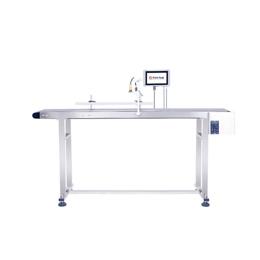 PrintPeak Conveyor Inkjet Printing System – 600 DPI Auto Sensor & Touchscreen - Print Peak